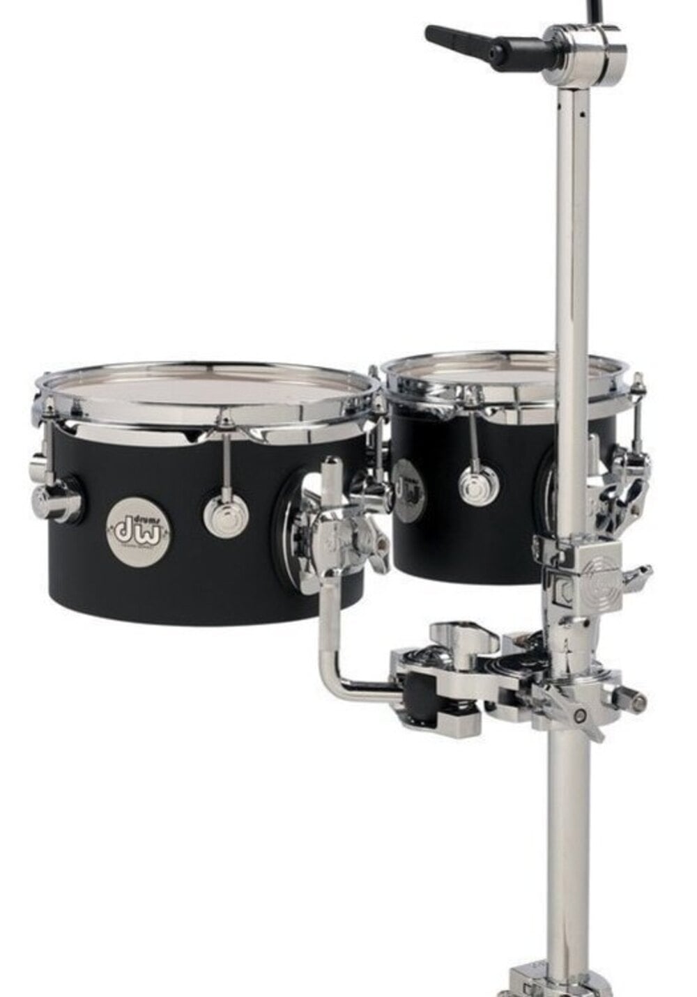 Drum Workshop Concert Toms Design Black Satin Concert Toms Black