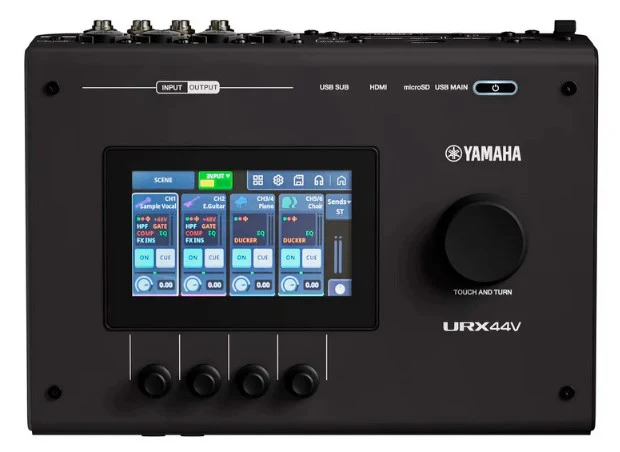Yamaha URX44VB Interface Audio USB URX44VB