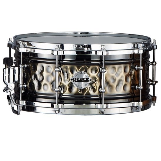 Peace SD-521 Caja de acero forjado a mano de 14x6,5 con aros de fundición. SD-521