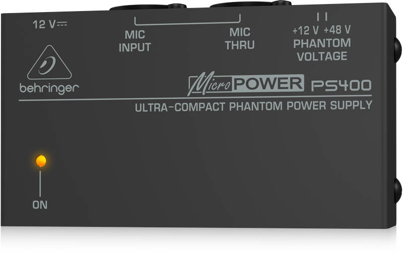 Behringer PS400 Alimentador Phantom Portátil ps400 Alimentador Phantom