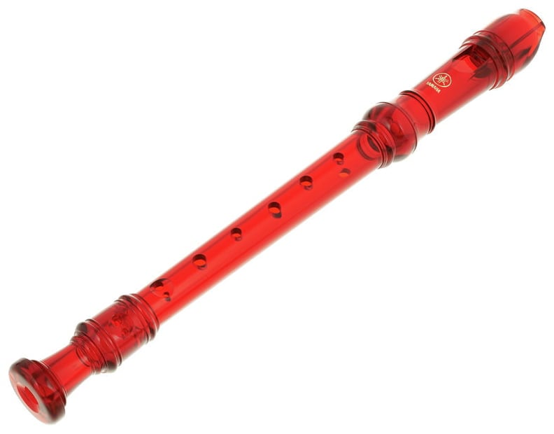 YAMAHA YRS-20BR Flauta Dulce Soprano Translucent Red YRS-20 BR
