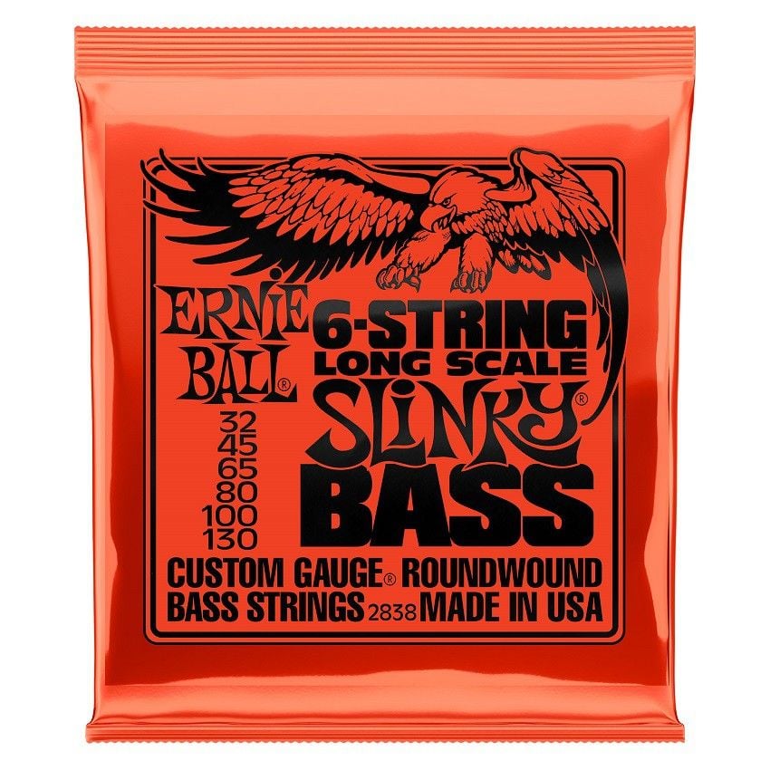 Ernie Ball 2838 Slinky Cuerdas Para Bajo 32-130 2838