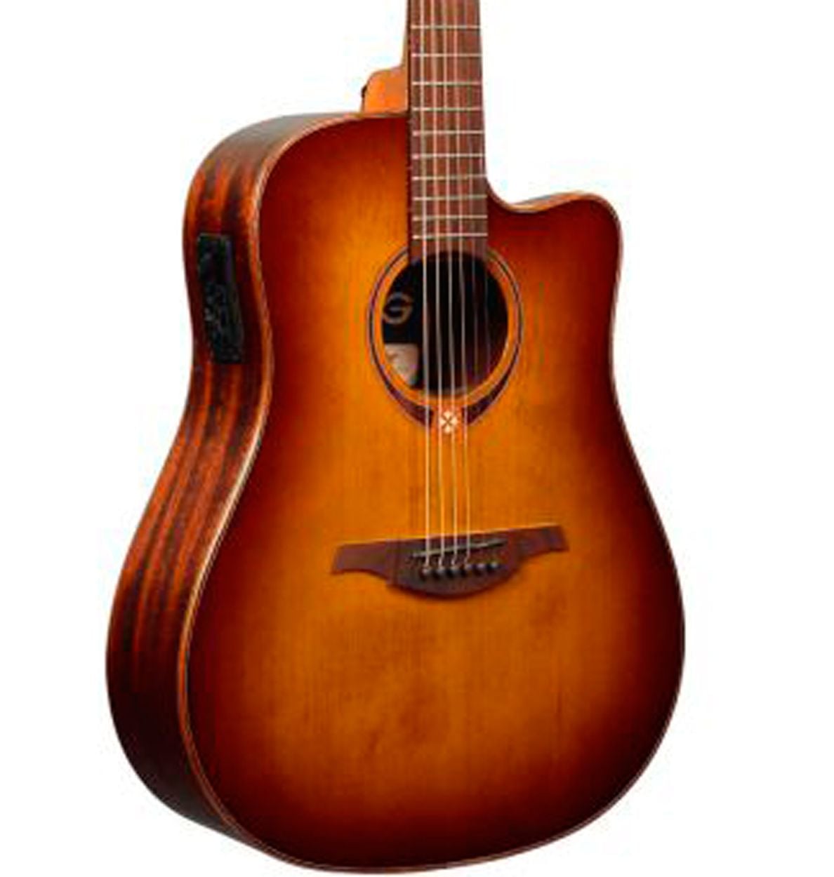 LAG T118DCE-BRS Guitarra Electro Acústica Formato Dreadnought Serie Tramontane T118DCE-BRS