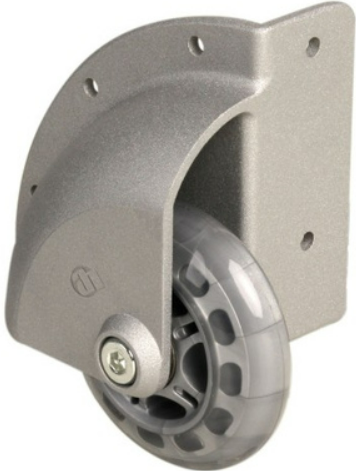 Adam Hall Hardware 37500 S - Rueda Blanda para Montaje superficial en Esquina 75 mm 37500 S