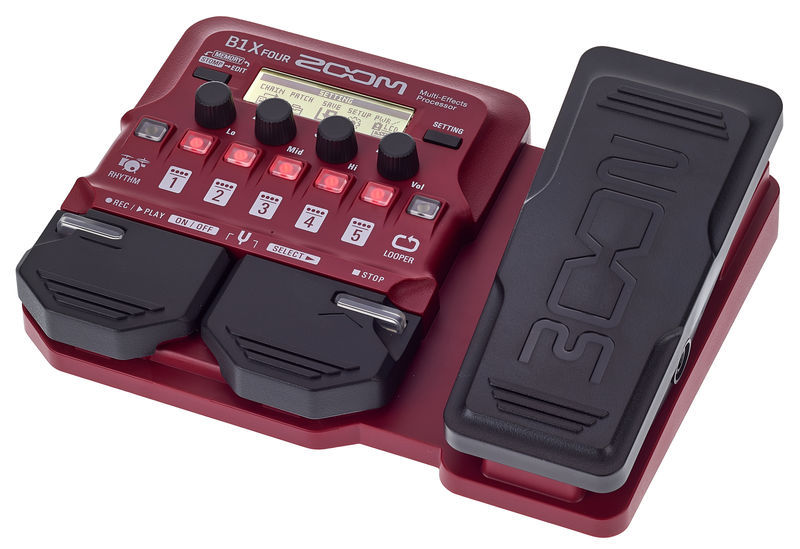 Zoom B1X Four Pedal para Bajo B1X-FOUR
