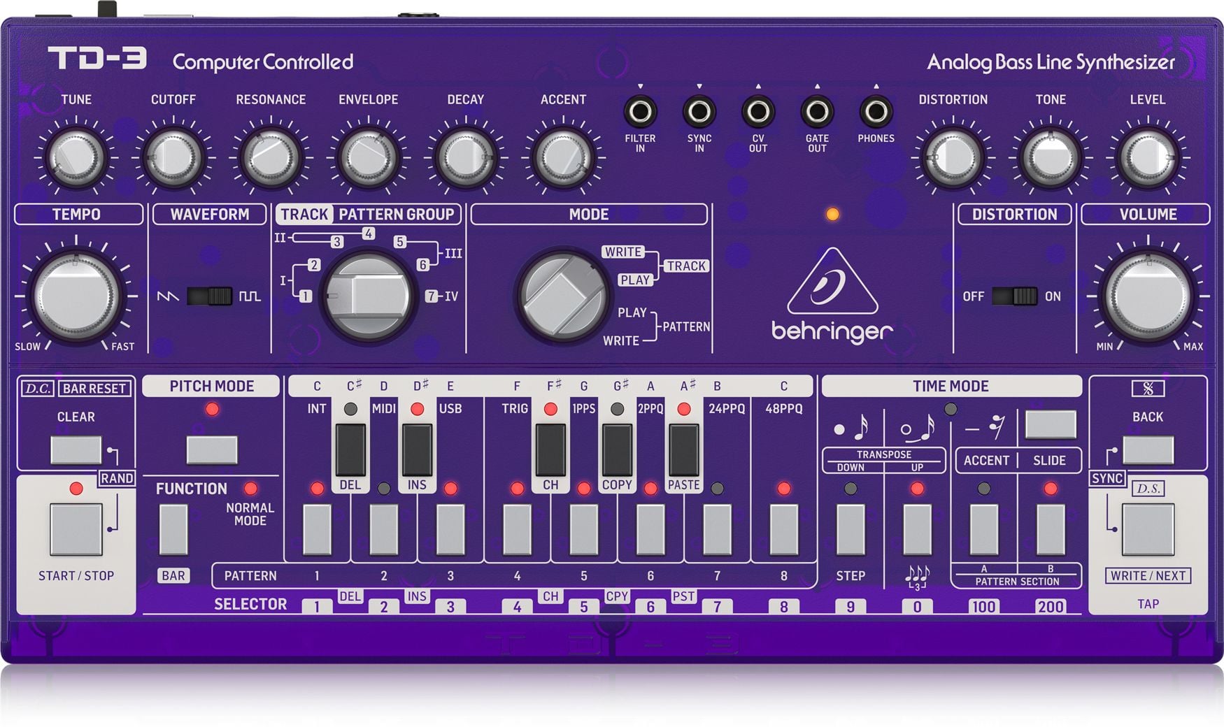 Behringer TD-3-GP Sintetizador Analogico TD-3-GP