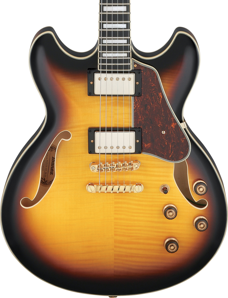 Ibanez AS93FMAYS Guitarra Eléctrica Antique Yellow Sunburst AS93FMAYS