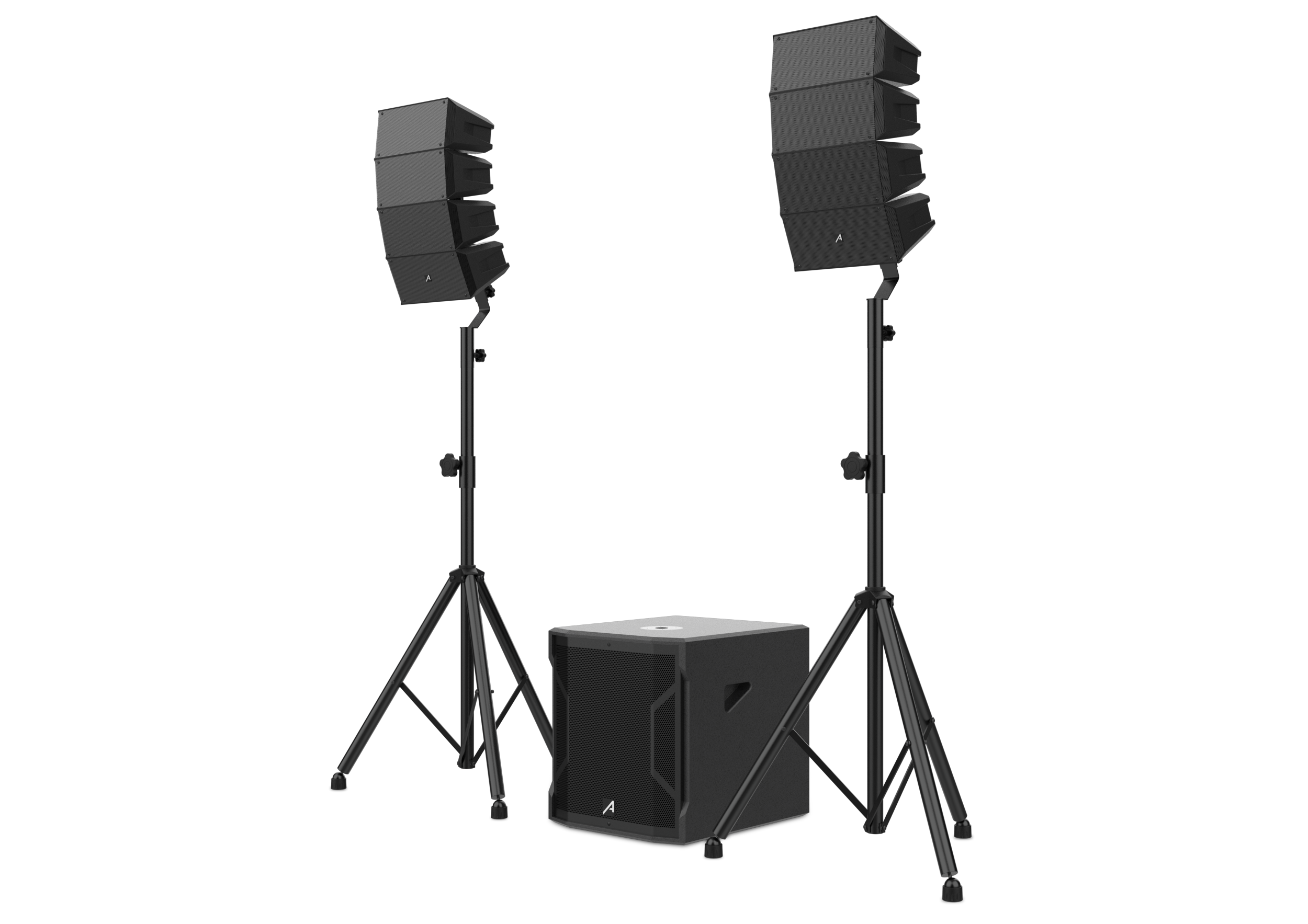 Audibax Seattle 500 Line Array Compacto + Soportes Seattle 500