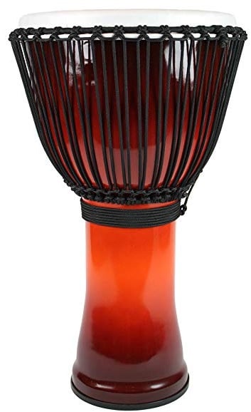 Toca Percussion TF2DJ-14AFS Djembe Freestyle II Rope Tuned African Sunset TF2DJ-14AFS