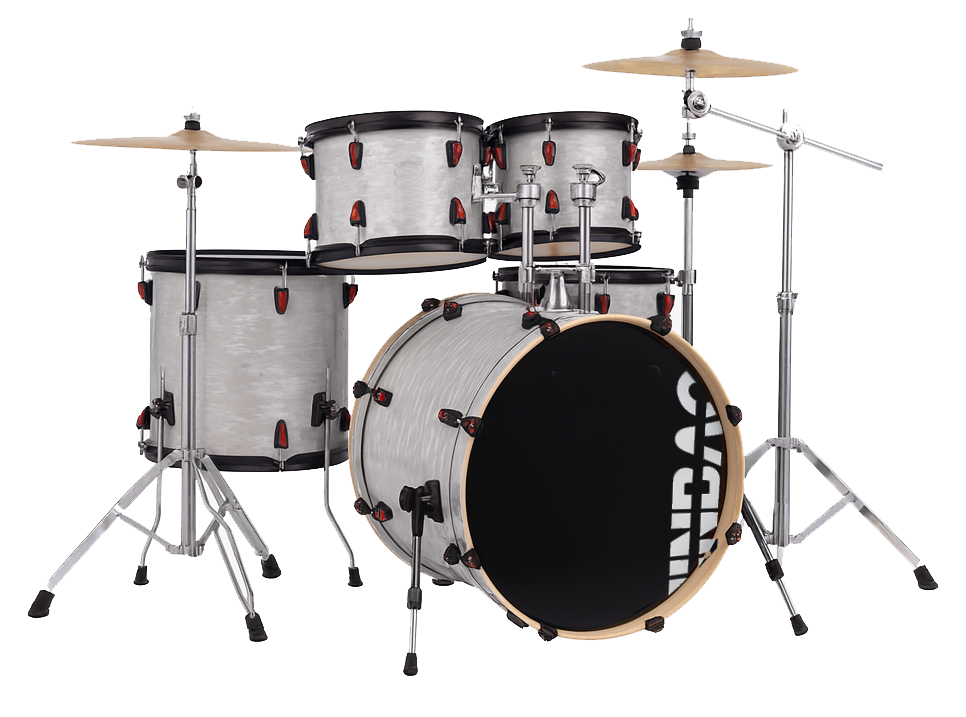 Jinbao Batería Bombo 22\" Blanco VMB18WH