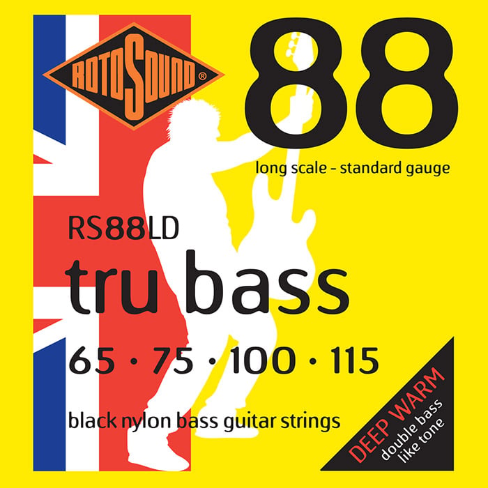 Rotosound Juego De Cuerdas  Para Bajo 65-115 RS88LD