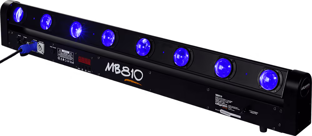 Algam Lighting Barra Led 8 X 10W Rgbw Motorizada LALMB810