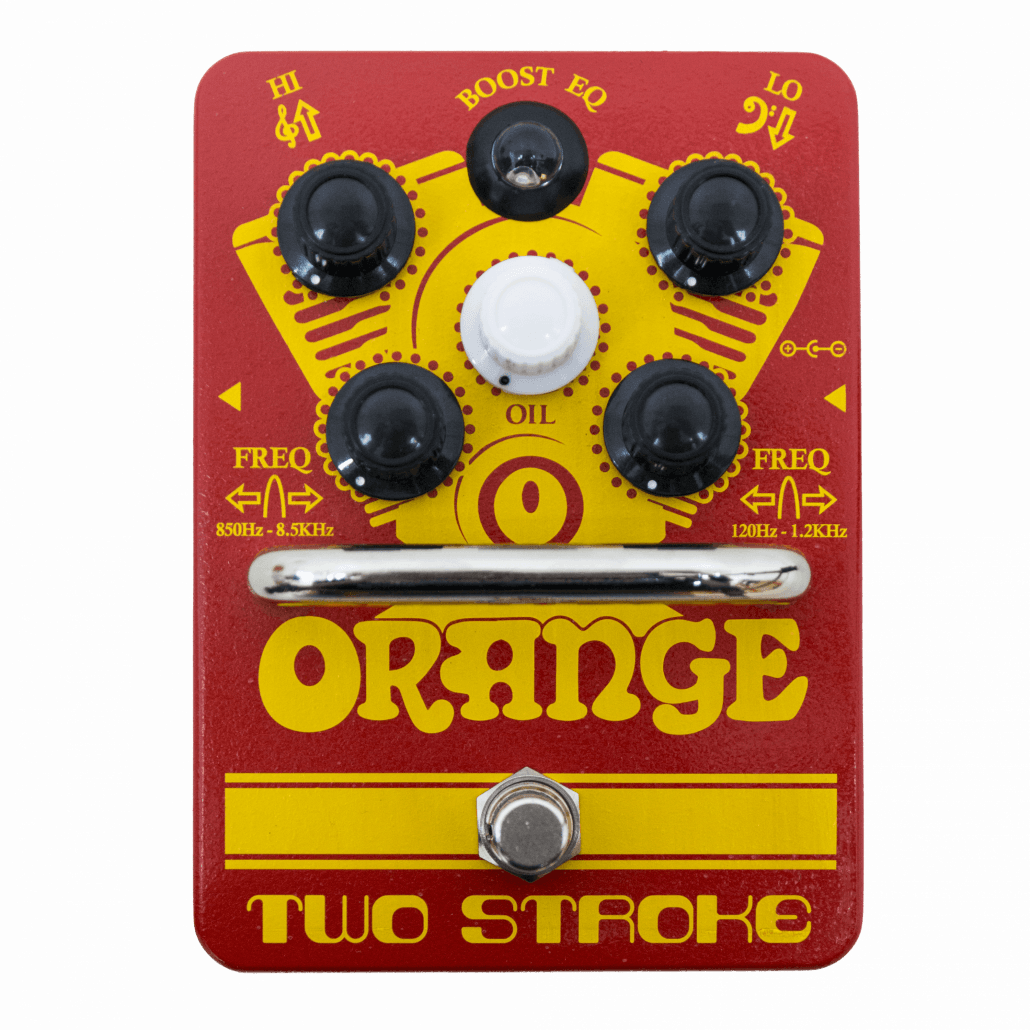 Orange Two Stroke Pedal Boost Eq Two Stroke