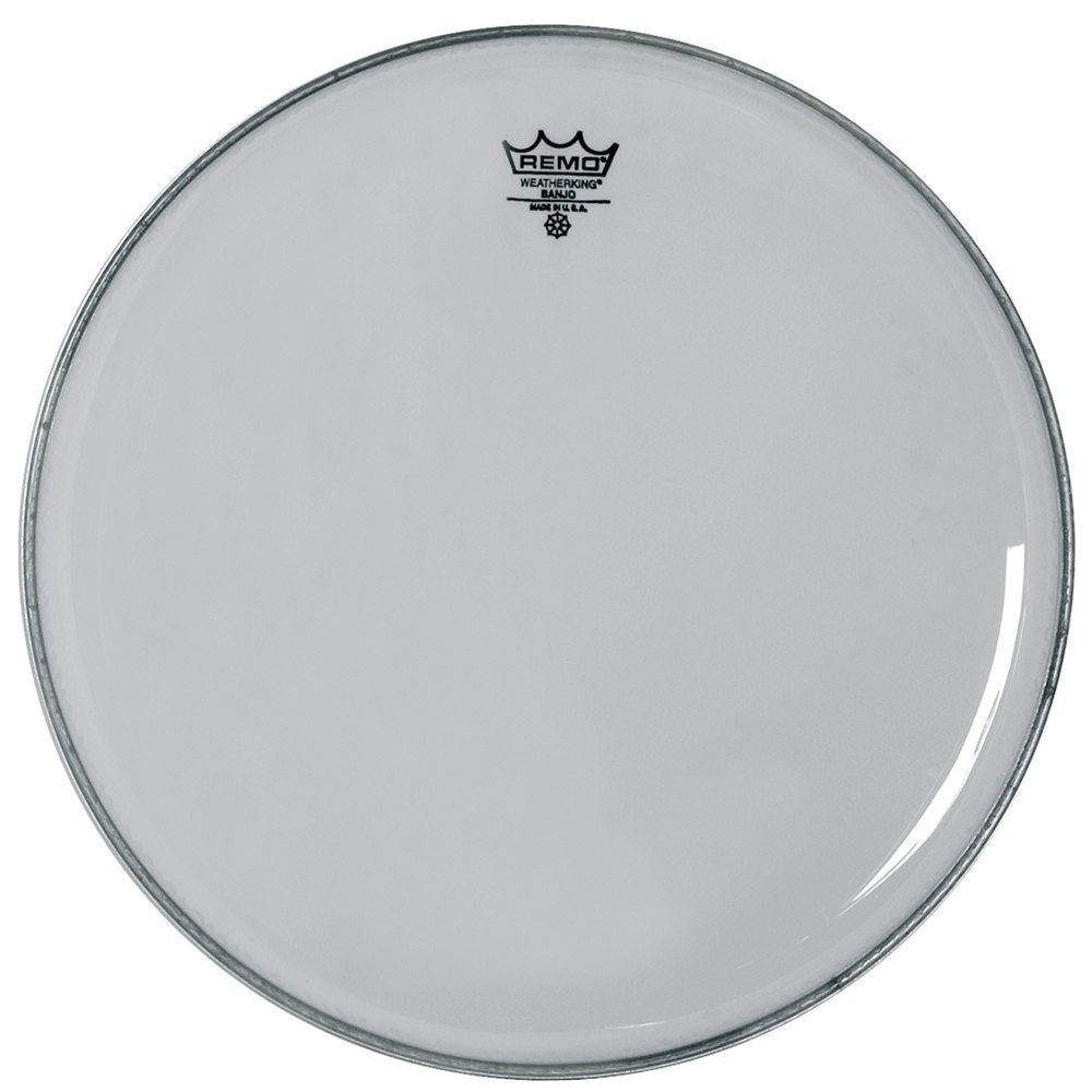 Remo 813691 Parche para Banjo Low Collar 3/8 Blanco Brillante 11 1/8 Pulgadas BJ-110 813.691