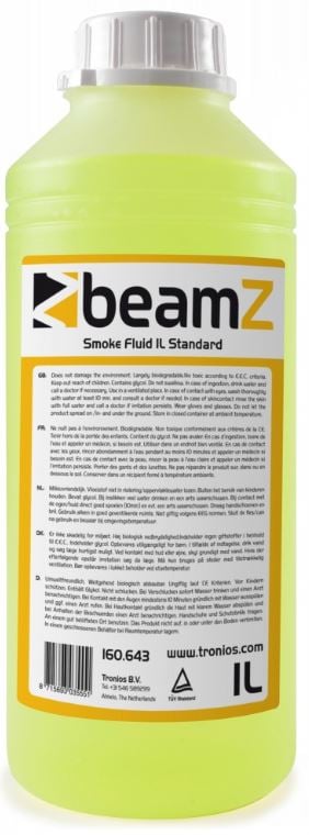 Beamz Liquido de humo standard 1 litro 160643 160643