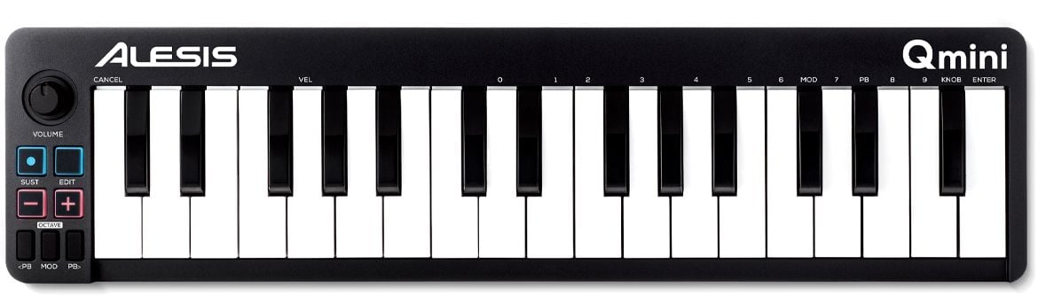 Alesis QMini Teclado Controlador Midi USB 32 Teclas QMini
