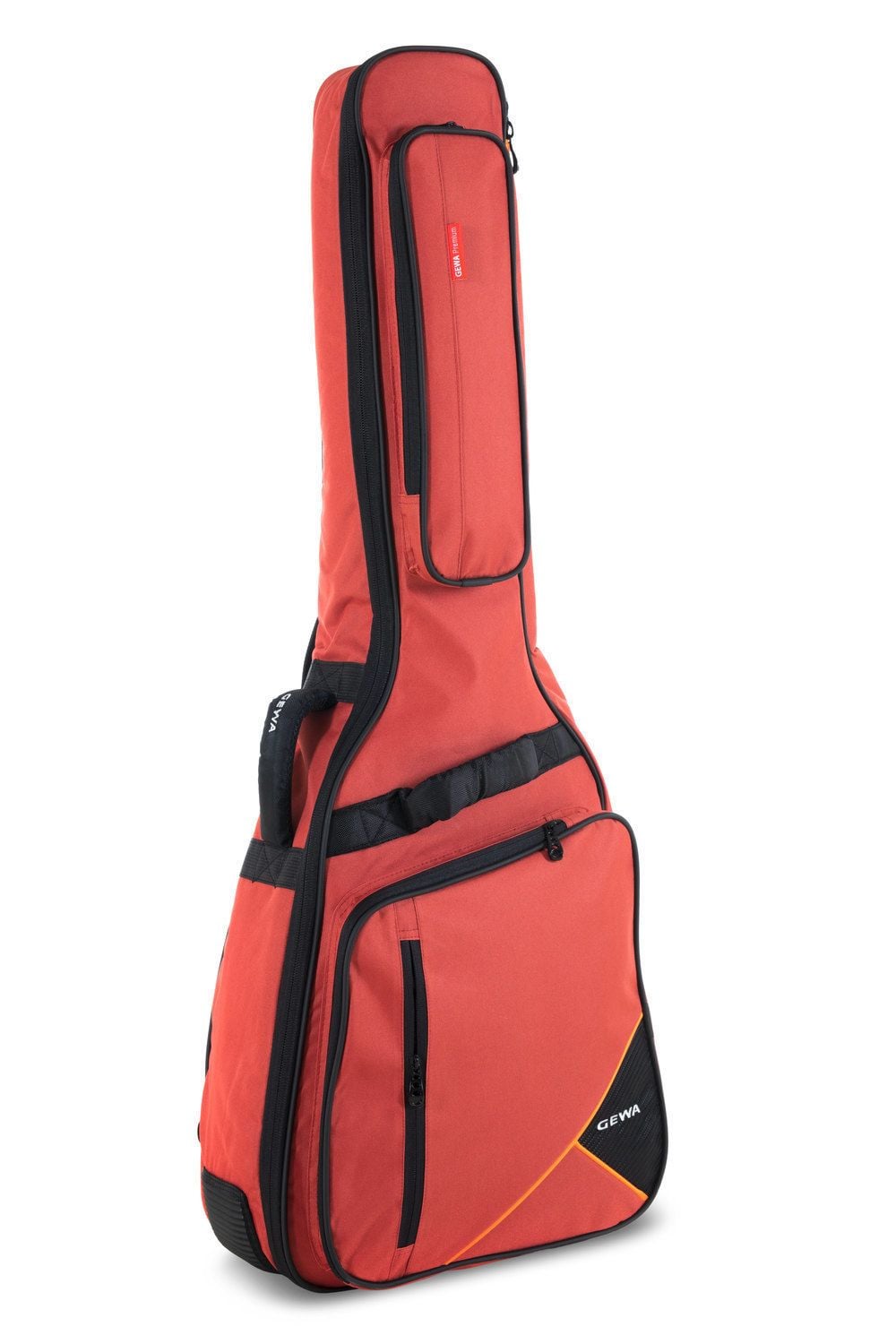 GEWA 213202 Funda de Guitarra Premium 20 Folk rojo 213202