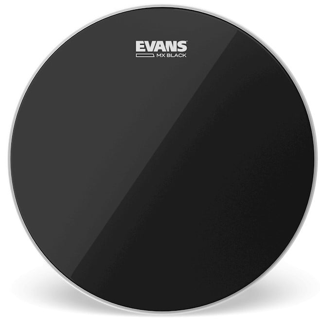 Evans Parche Negro de 13" Evans MX Black Marching Tenor Drum Head 13 Inch