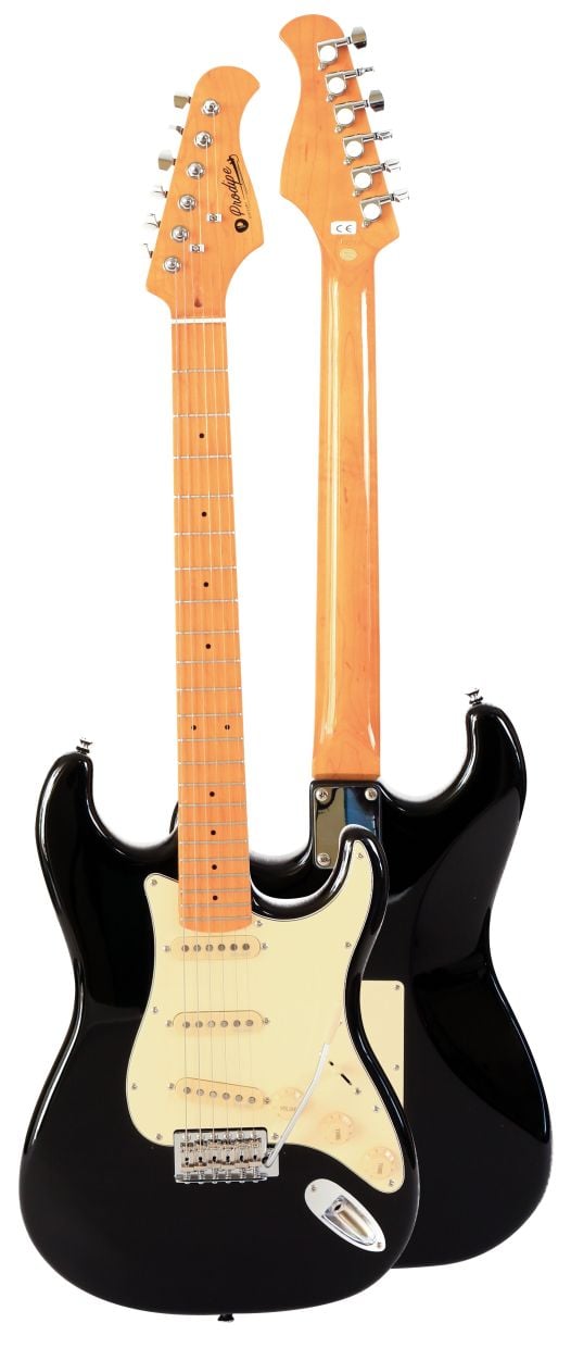 Prodipe St80Bk Guitarra Eléctrica Serie St80-Ma Stratocaster Black ST80BK