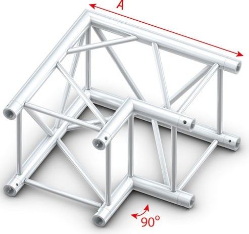 Showtec FQ40003HD Corner 90 Heavy Duty Pro-40 Square F Truss FQ40003HD