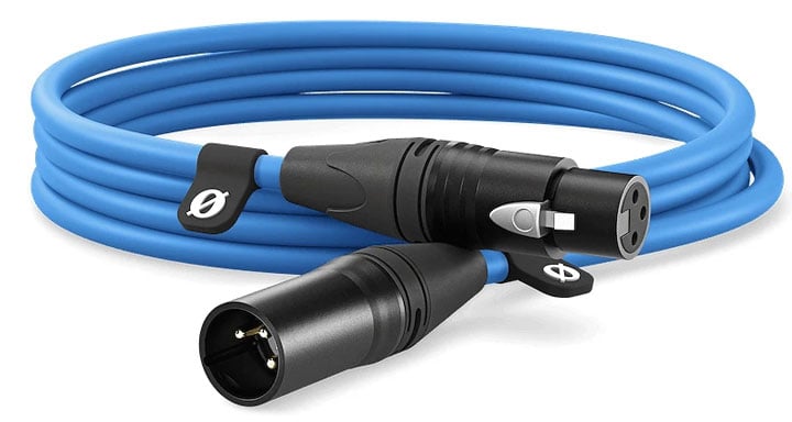 Rode RODE XLR CABLE-3M (BLUE) XLR CABLE-3M (BLUE)