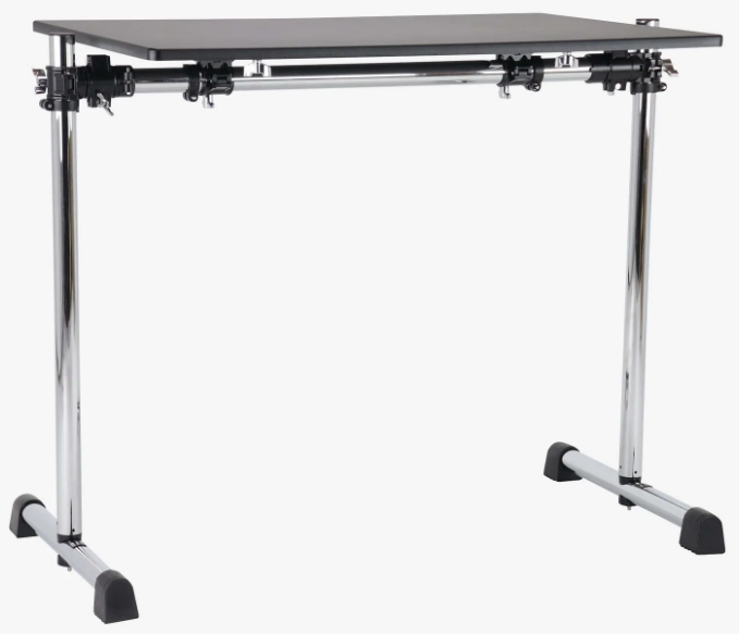 Gibraltar RKWST Rack workstation with mounted Table RKWST