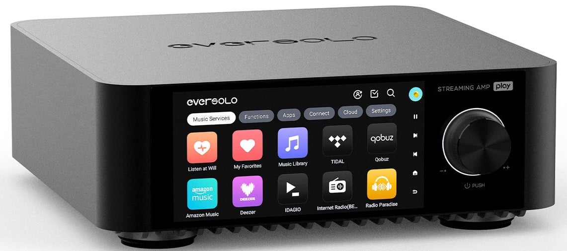 Eversolo Play Black Reproductor Audio en Red ( REACONDICIONADO ) Play Black