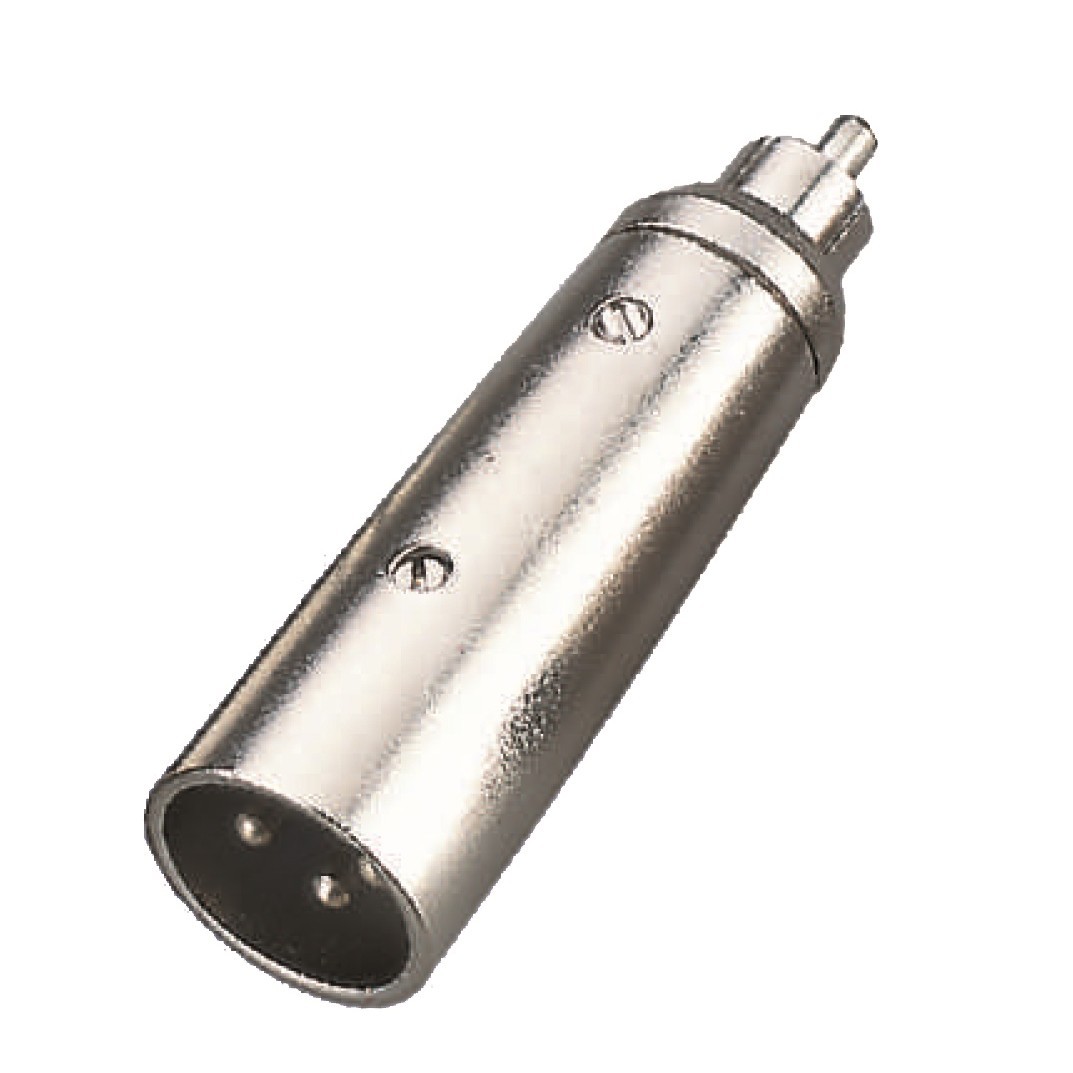 Soundsation Adaptador SADA011-1 XLR macho - RCA macho (juego de 1 unidad) SADA011-1