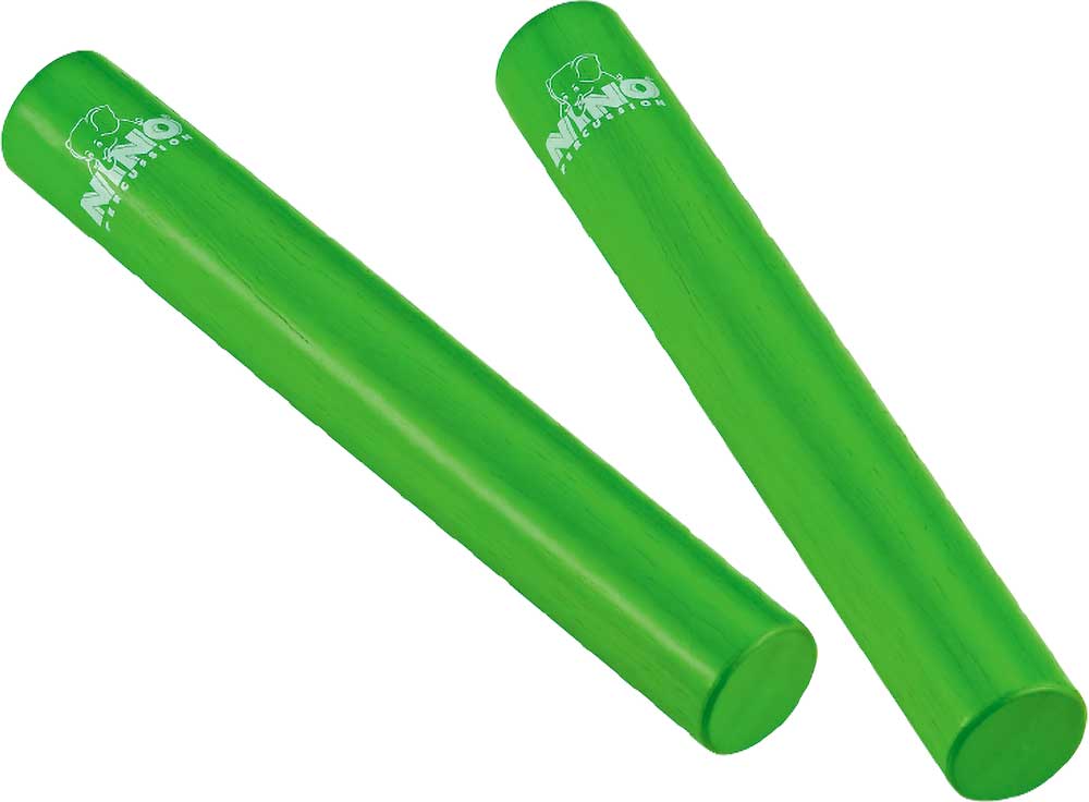 Nino Percussion Rattle Stick Pair Verde Nino57 NINO576GR