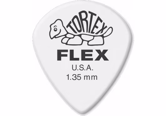 Dunlop Tortex Flex Jazz Iii Xl 1,35Mm Bolsa De 72 ADU466R135
