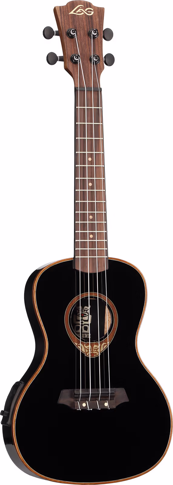 LAG GLUTKU118CE Ukelele Tiki Uku Concert A/E Con Fondo Arqueado GLUTKU118CE