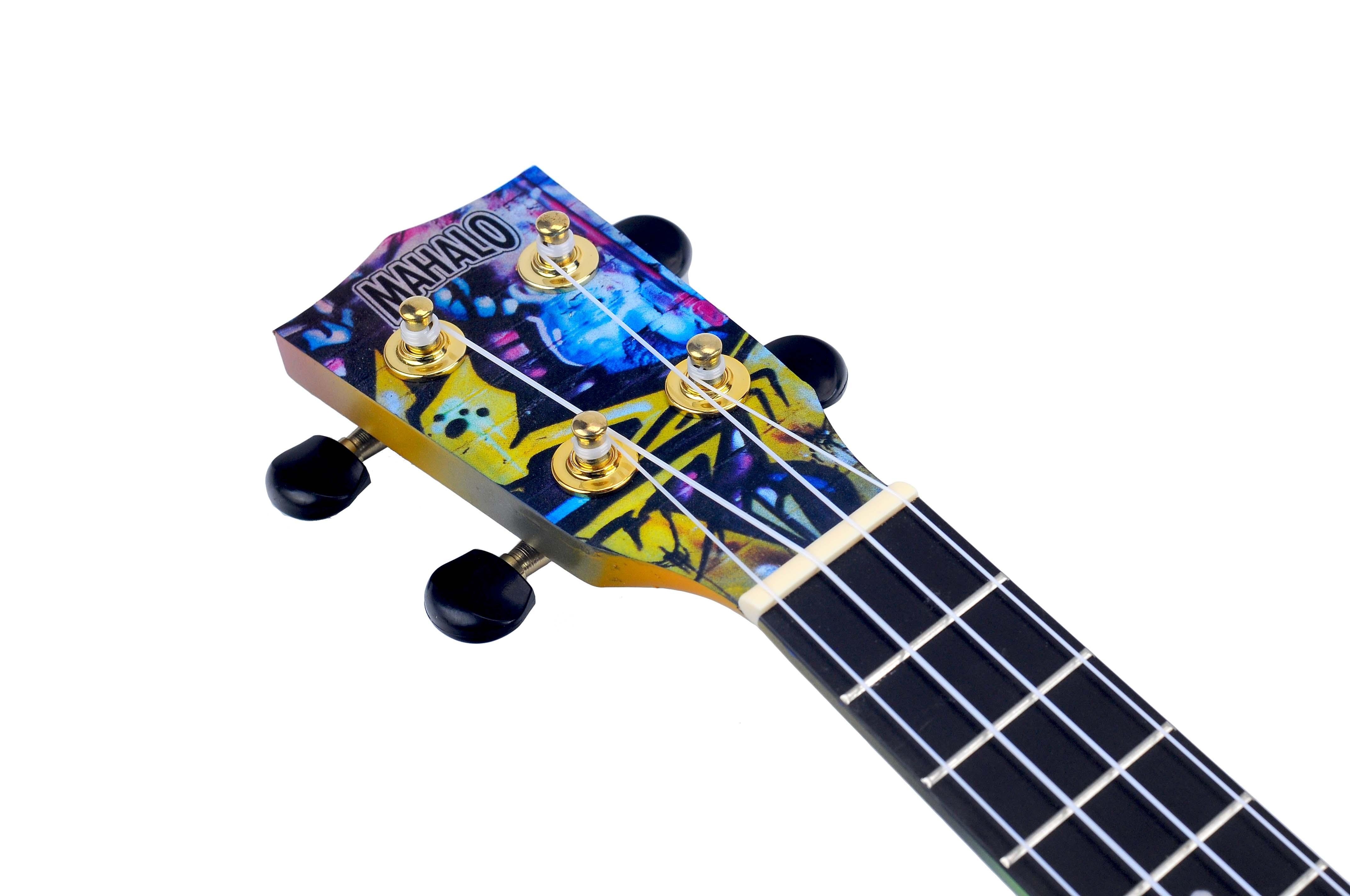 Mahalo Ma1Gr - Ma1Gr Ukelele Soprano Grafitti MA1GR