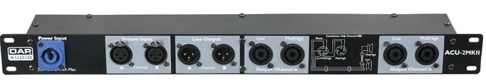 DAP Audio ACU-100 Unidad Conexión Audio ACU-100
