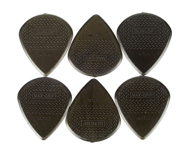 Dunlop Max Grip Stiffo de 1,38 mm Pack 6 Un. 471P3S