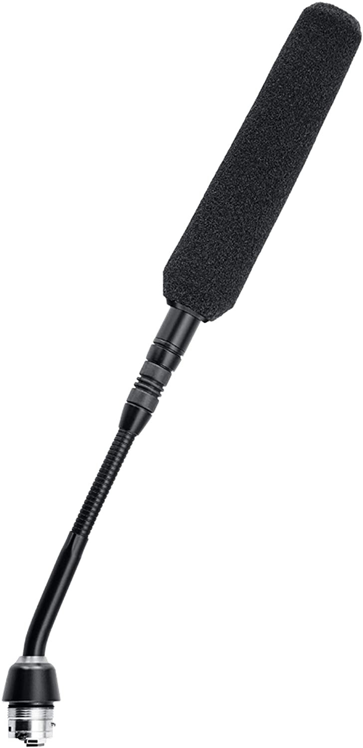 SHURE MX405RLP/MS Micrófono Flexo 15cm Anillo Rojo Mini-Cañón Sin Previo. Negro MX405RLP/MS