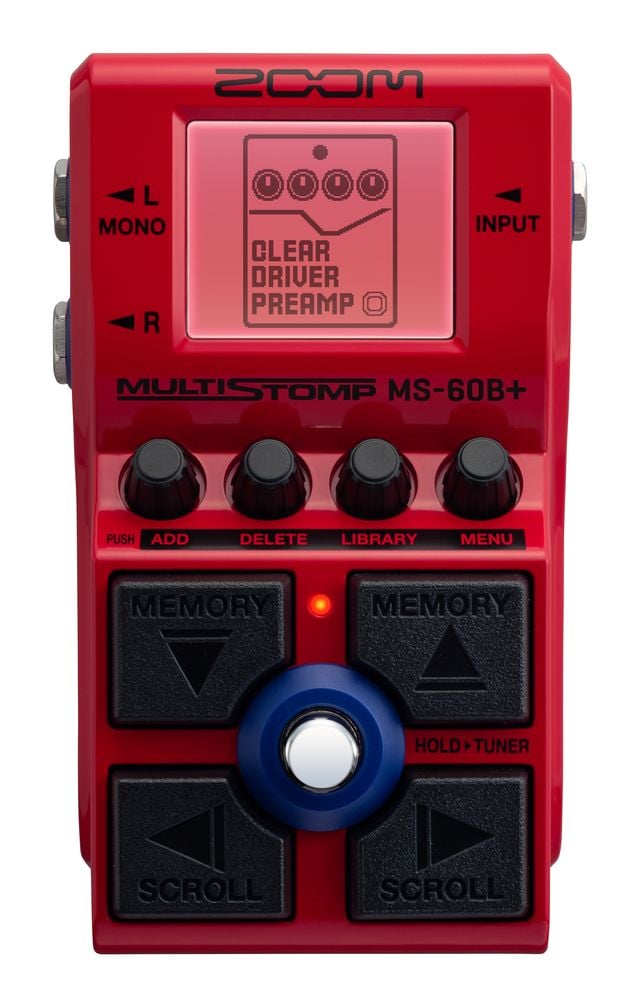 Zoom MS-60B+ Pedal MultiEfectos MS-60B+