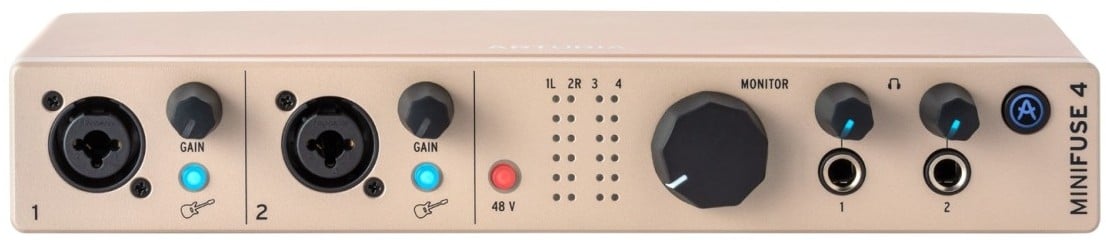 Arturia MiniFuse 4 Champán Interface USB MiniFuse 4 Champán