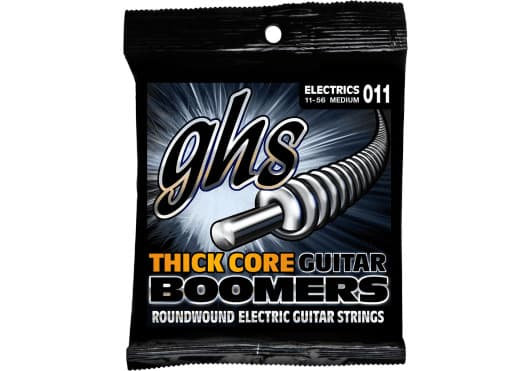 GHS Juego Eléctrica Thick Core Boomers® Medium 11-56 CGHHC-GBM