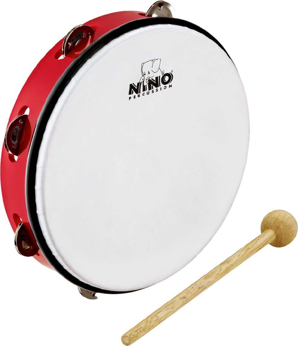 Nino Percussion Pandero 10\' Sonajas Nino24R NINO24R