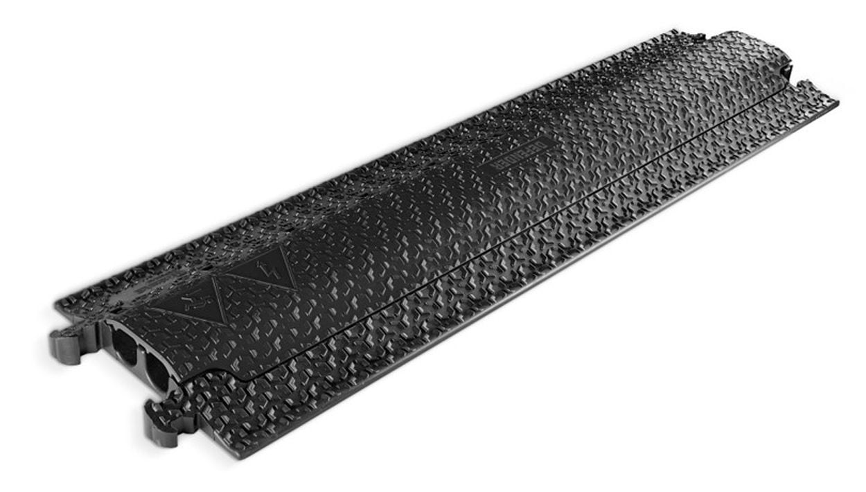 Defender MICRO 2 BLK. Pasacables con 2 Canales 86100BLK