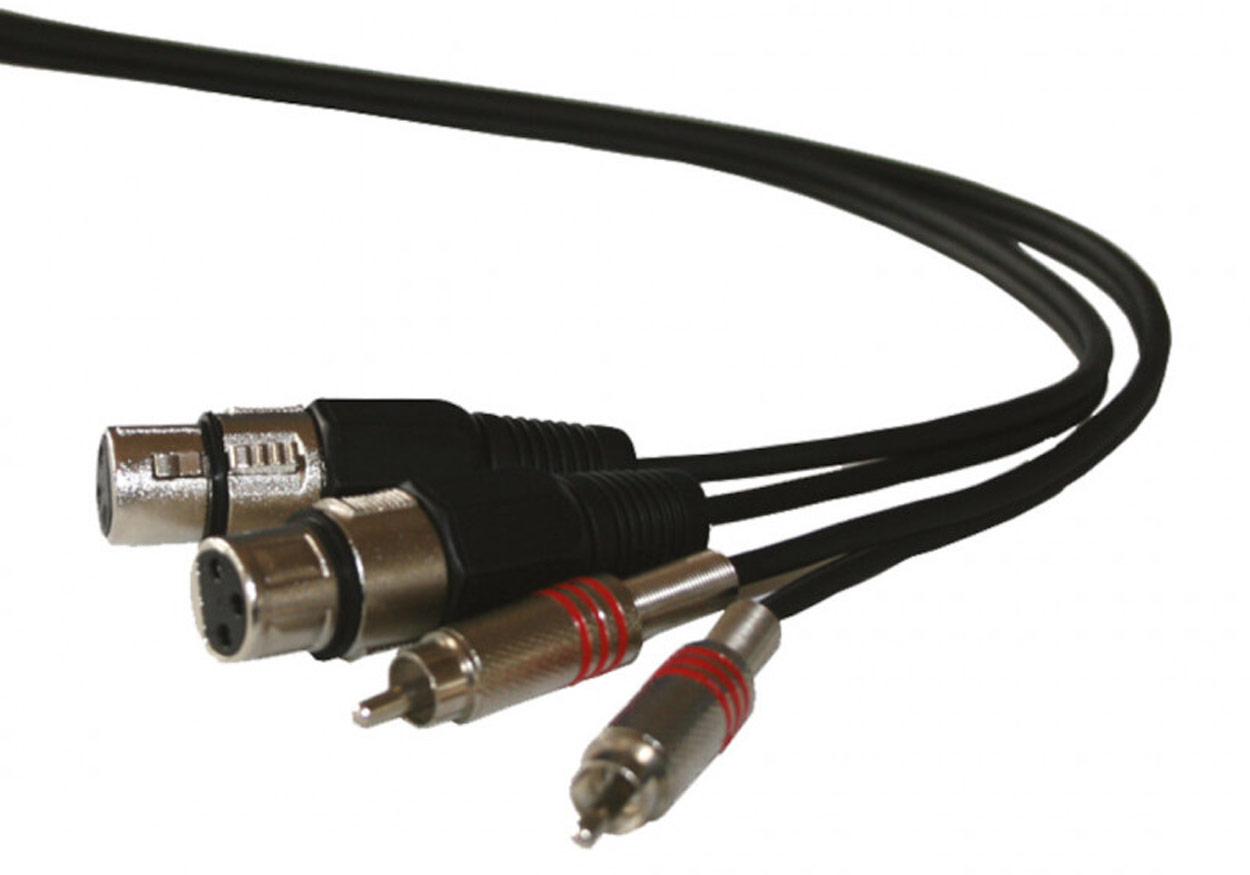 Ibiza Sound CM5RXF-2 Cable de Línea 5 Metros CM5RXF-2