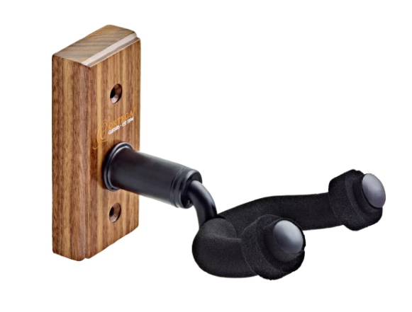 Ortega OGH-1WN Soporte de Pared para Guitarra Nogal OGH-1WN