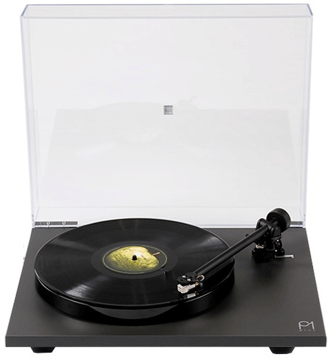 REGA Planar 1 Plus Matt Negro Giradiscos Previo Incorporado Planar 1 Plus Matt Negro