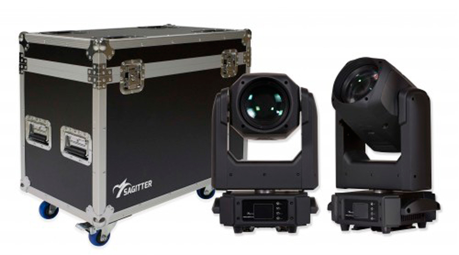Sagitter ARCHERB10KIT. Set Cabeza Móvil B10 + Flightcase ARCHERB10KIT