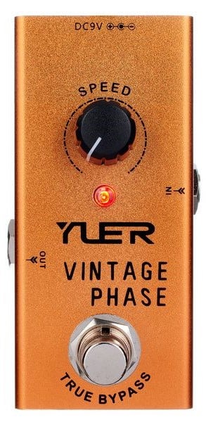 YUER VINTAGE PHASE Pedal de efectos para guitarra eléctrica VINTAGE PHASE