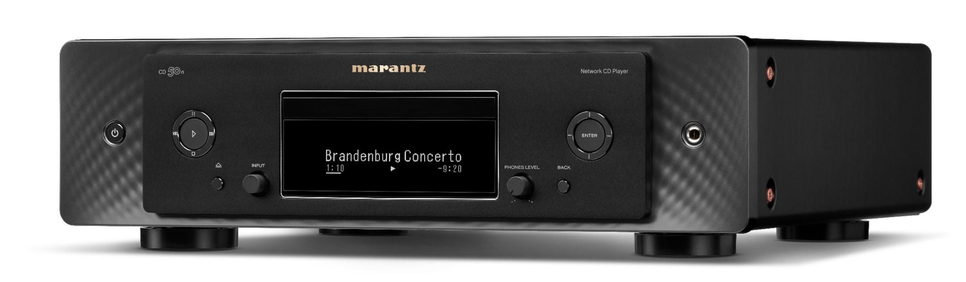 Marantz CD50n Black Compact Disc Reproductor de CD Premium CD50n Black
