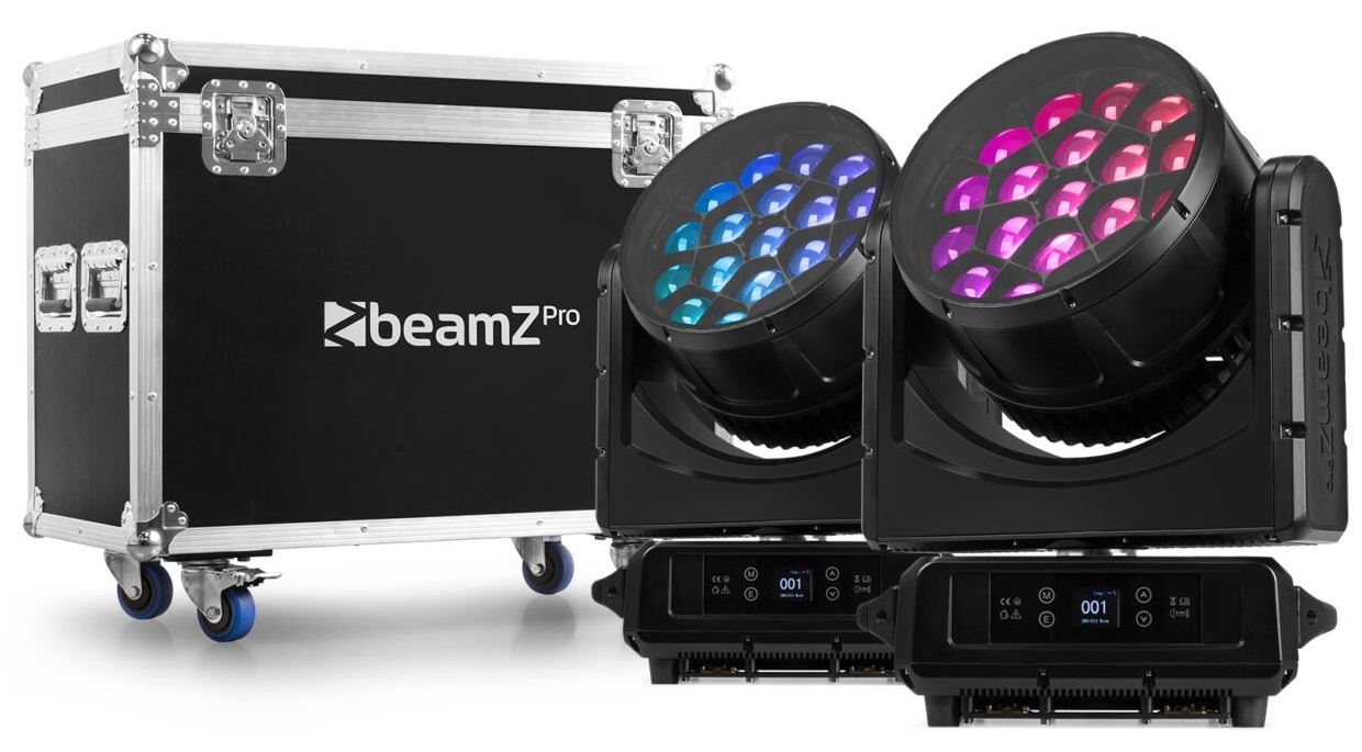 Beamz Nereid1940 LED IP65 WashZm.2pcs in FC Nereid1940 LED IP65 WashZm.2pcs in FC