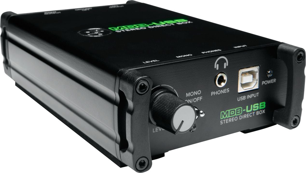 Mackie MDB-USB Caja de inyección Stereo USB MDB-USB