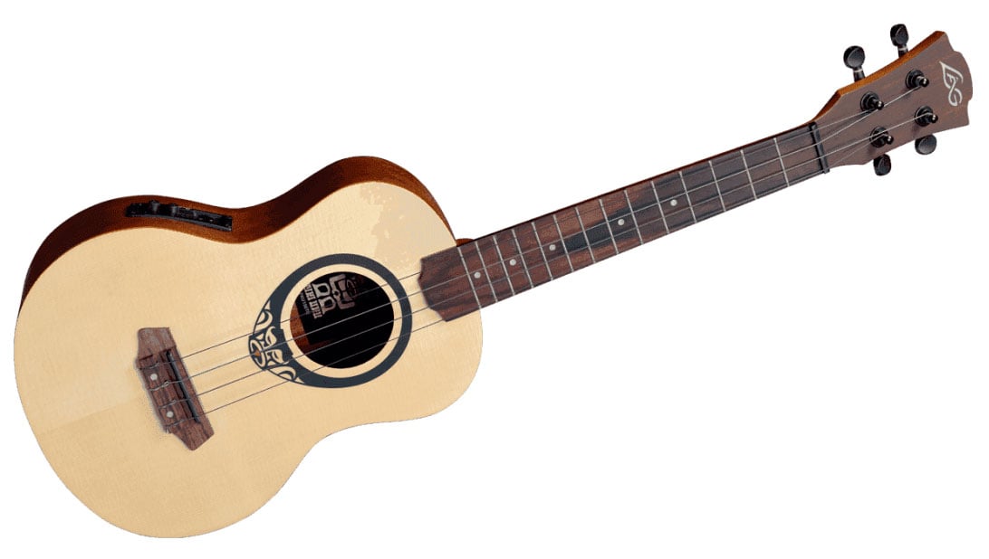 LAG GLUTKU150TE Ukelele Tenor Electro Acústico Serie Tiki Uku GLUTKU150TE