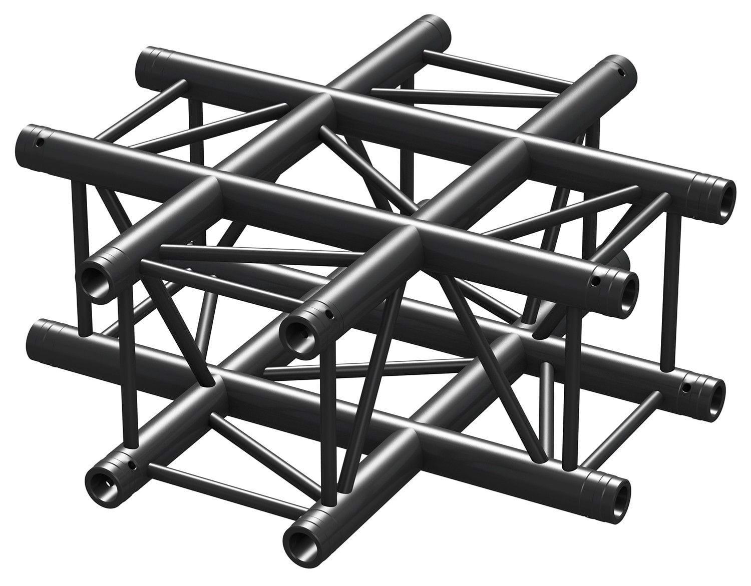 Beamz P30-C41 Truss 4 Vias Cruz Negro 182478 P30-C41B